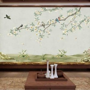 Tranh dán tường 3D vẽ nghệ thuật TDT549