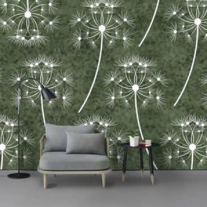 Tranh dán tường hoa bồ công anh TDT572