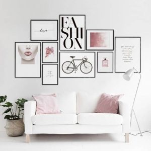 Bộ 9 tranh đặc trưng phong cách Bắc Âu MS091