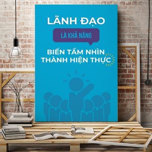 Tranh văn phòng Lãnh đạo là khả năng biến tầm nhìn thành hiện thực VP01552
