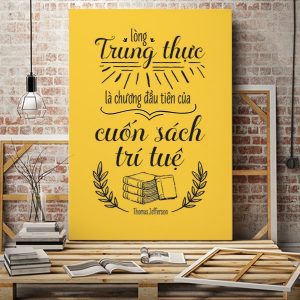 Tranh văn phòng Lòng trung thực là chương đầu tiên của cuốn sách trí tuệ VP01584