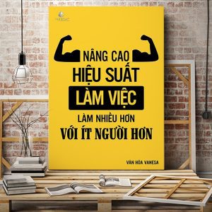 Tranh văn phòng Nâng cao hiệu suất làm việc VP01642