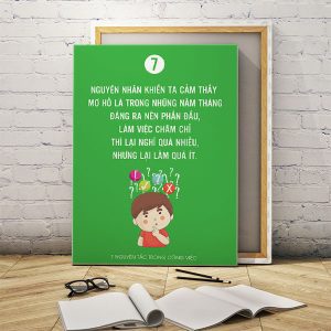 Tranh văn phòng Nguyên nhân khiến ta cảm thấy mơ hồ... VP01672