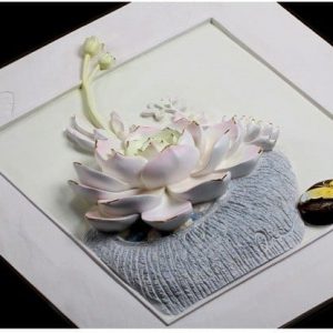 tranh phu dieu sen da thuy chung h3510 4